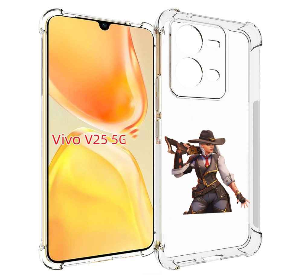 

Чехол MyPads overwatch для Vivo V25 5G / V25e, Прозрачный, Tocco