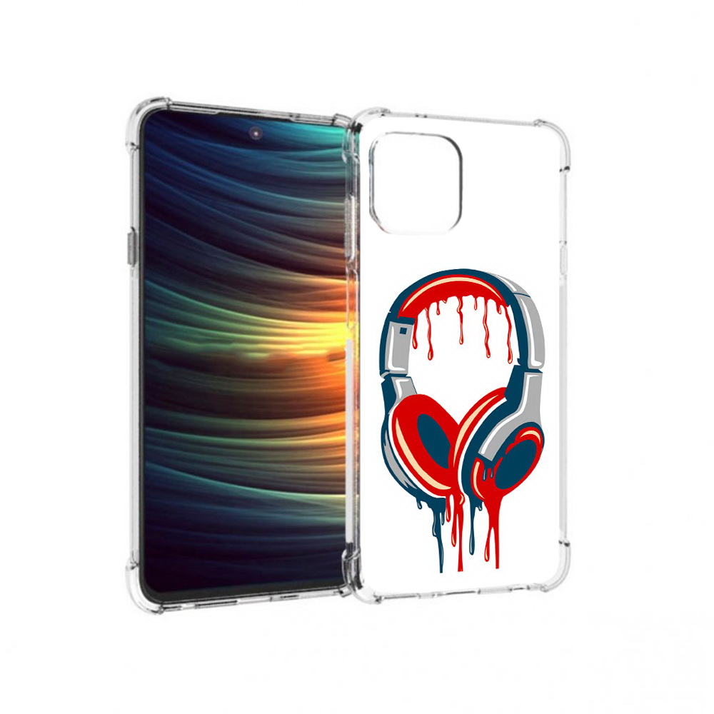 

Чехол MyPads Tocco для Motorola 20 Lite не делай громко (PT227073.348.517), Прозрачный, Tocco