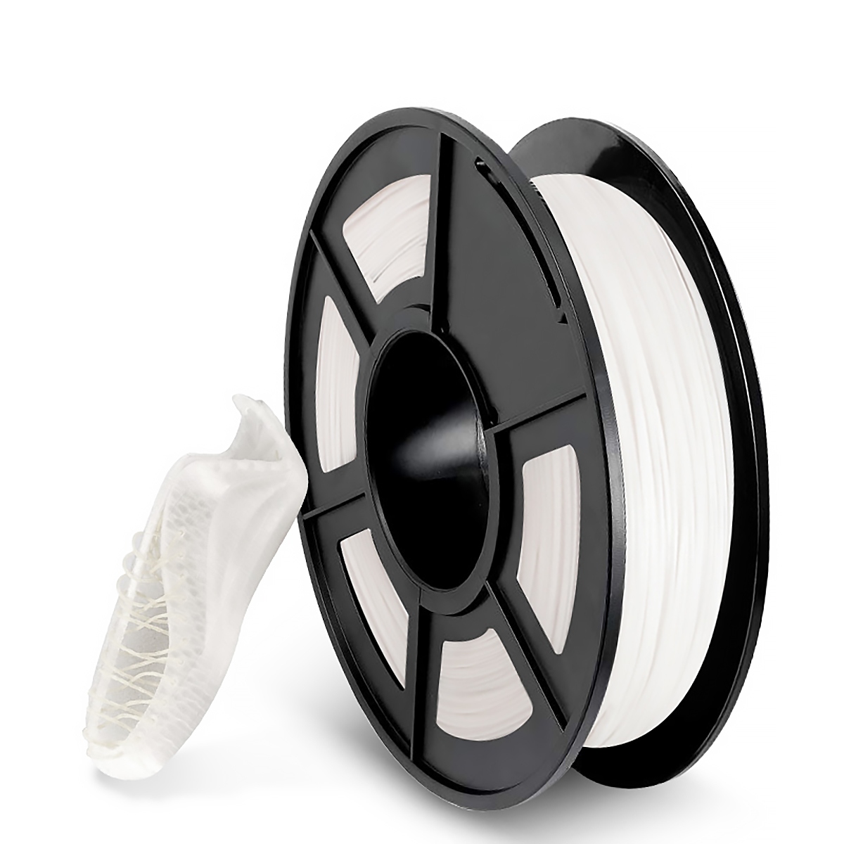 

Пластик TPU для 3D-принтера NV-PRINT FDM / FFF Белый (3D-TPU-WHITE), FDM / FFF