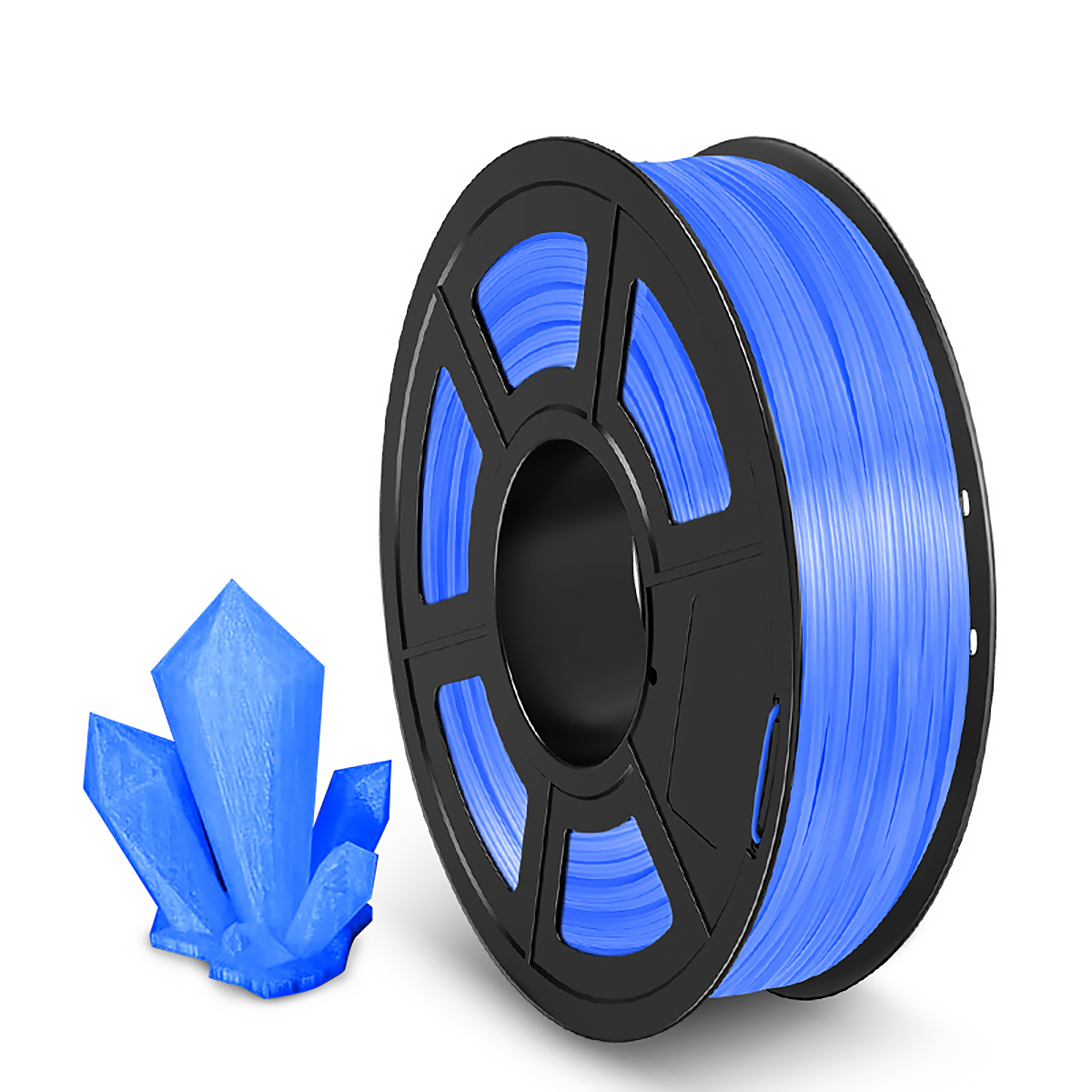 

Пластик TPU для 3D-принтера NV-PRINT FDM / FFF Синий (3D-TPU-TRANS-BLUE), FDM / FFF