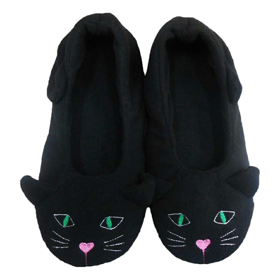 

Домашние тапочки женские Tap Moda Кошки черные 35 RU, Кошки