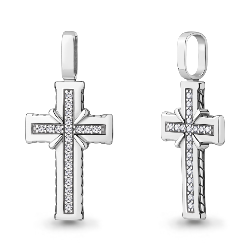 

Кулон из серебра с фианитом Aquamarine Aquamarine 24559А_925_р, 24559А_925_р