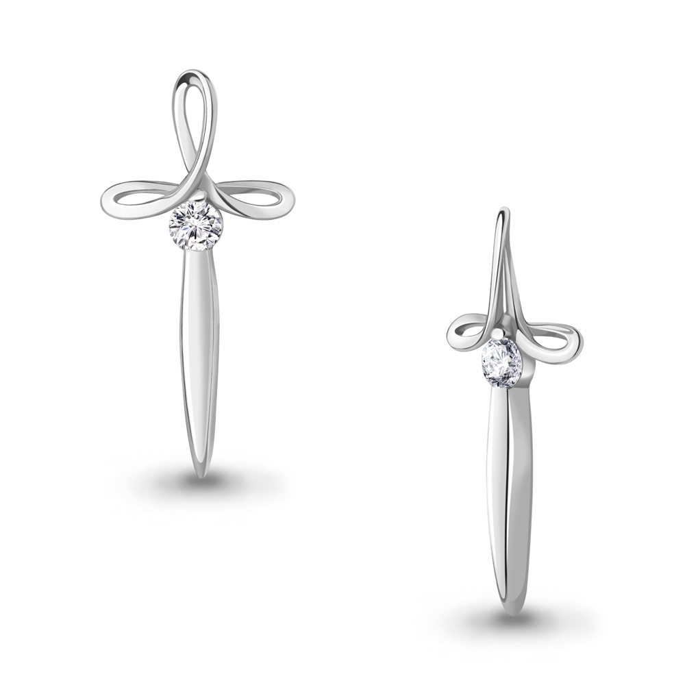 

Кулон из серебра с фианитом Aquamarine Aquamarine 24558А_925_р, 24558А_925_р