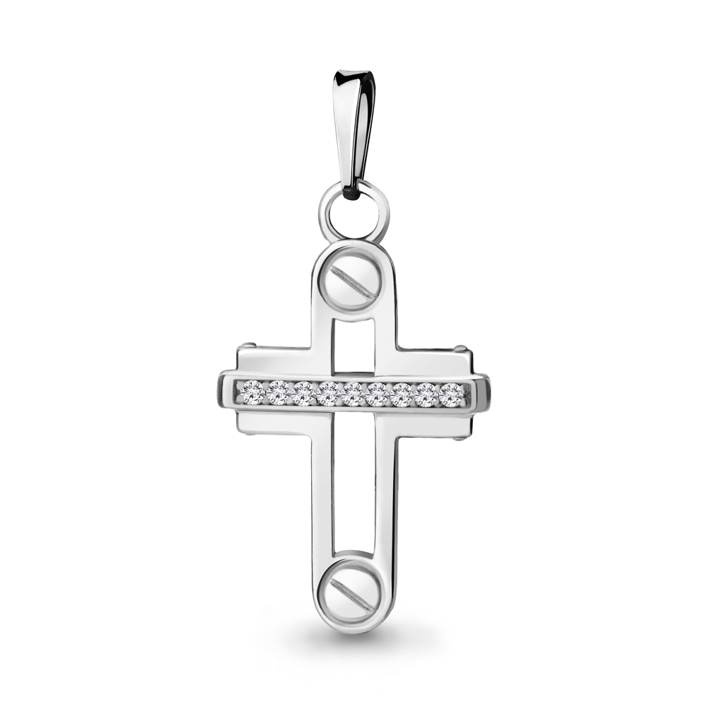 

Кулон из серебра с фианитом Aquamarine Aquamarine 24557А_925_р, 24557А_925_р