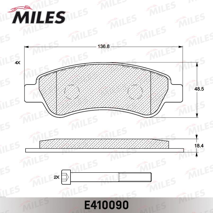 

Колодки тормозные citroen jumper/fiat ducato/peugeot boxer 06- зад. lowmetallic