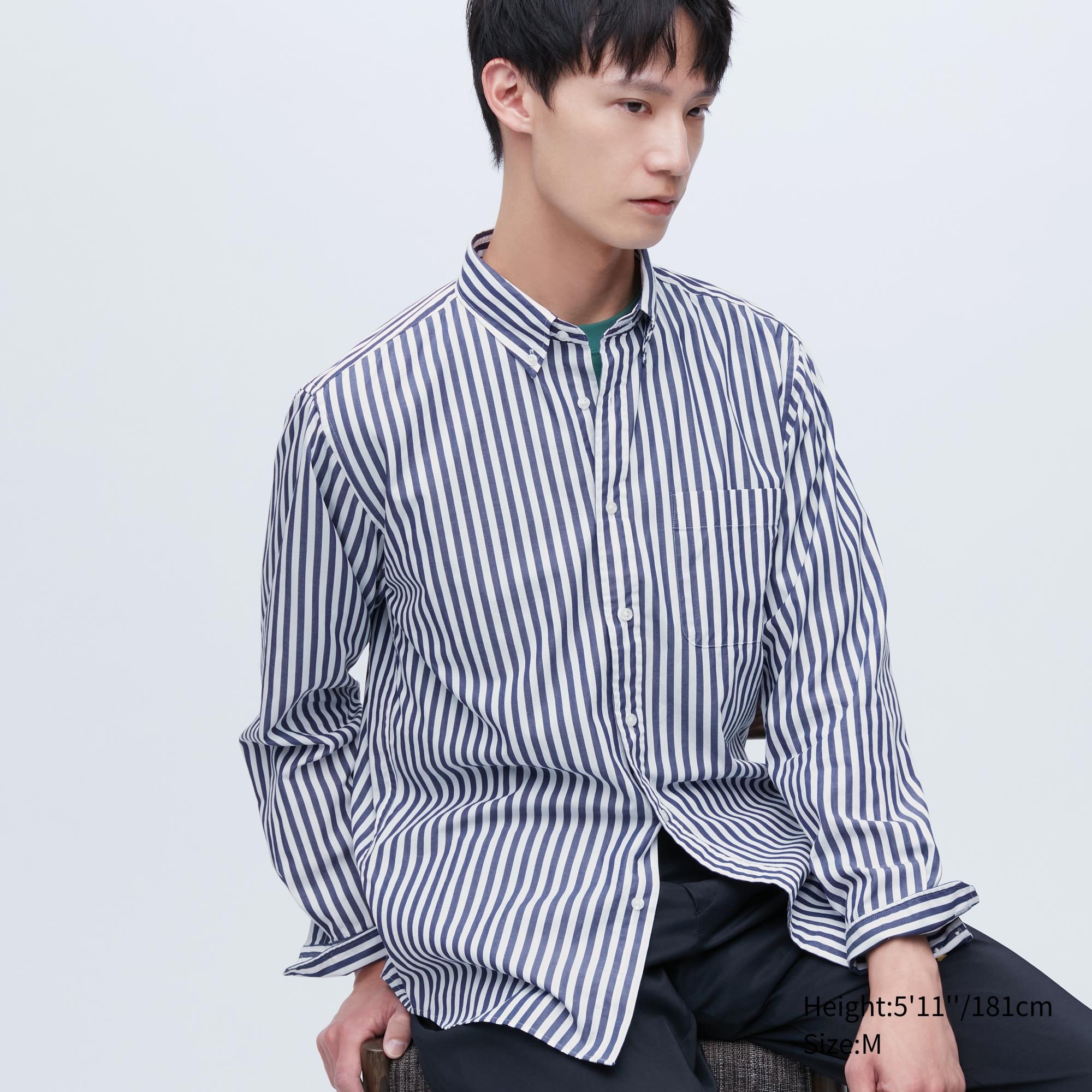 

Рубашка мужская UNIQLO 456641COL67 синяя 2XL (доставка из-за рубежа), 456641COL67