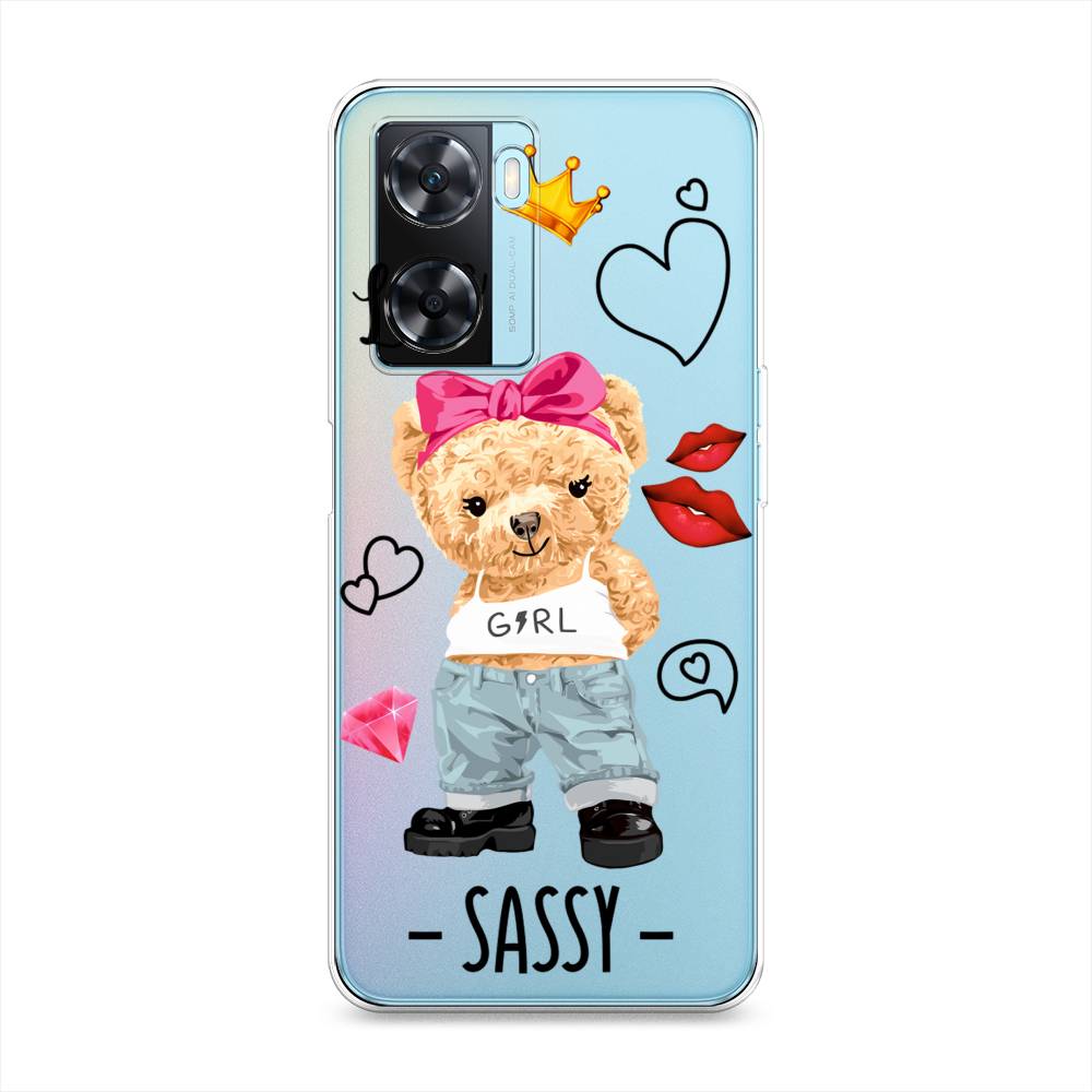 

Чехол на OnePlus Nord N20 SE "Sugar Mommy", Голубой;белый;розовый, 153450-6