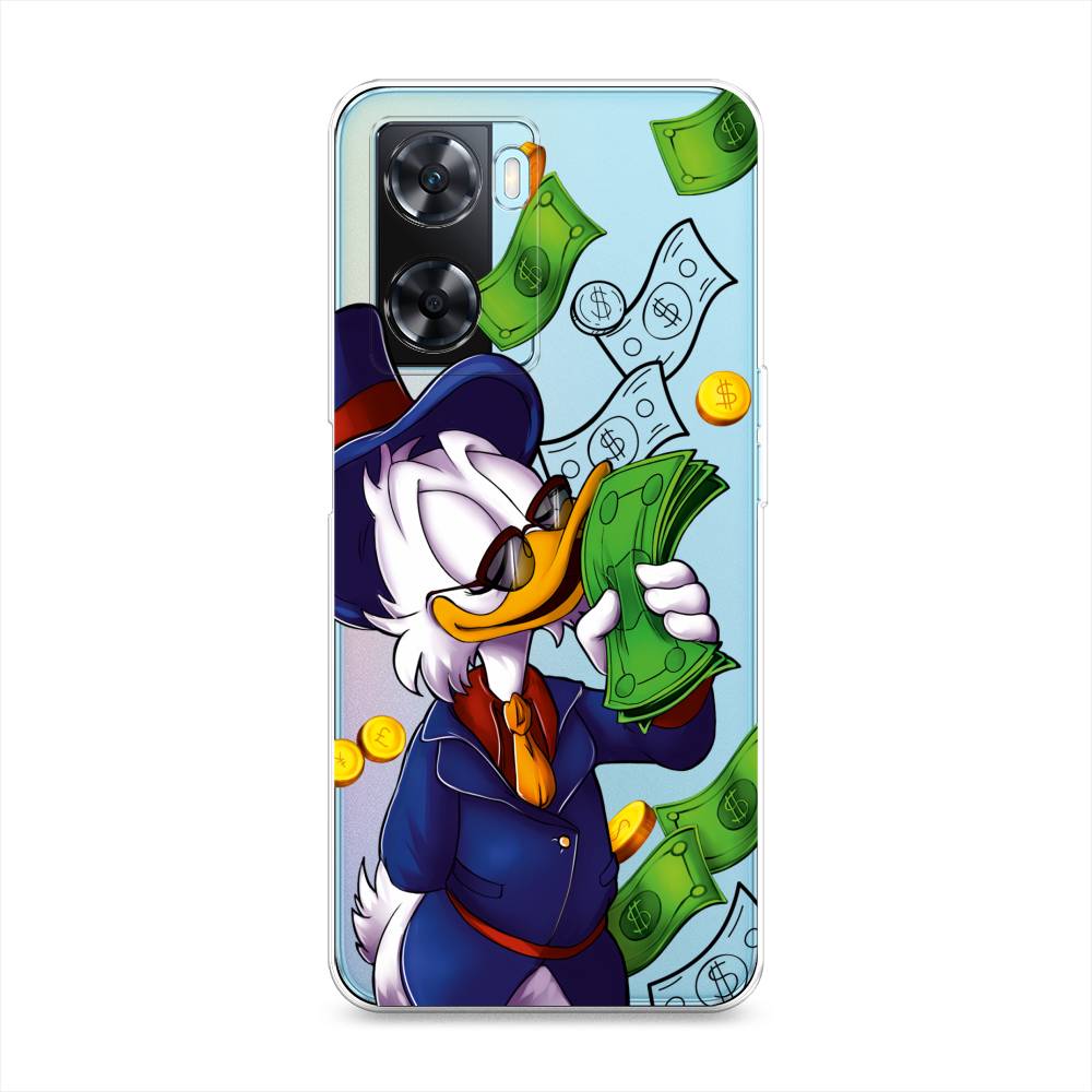

Чехол на OnePlus Nord N20 SE "Scrooge McDuck with Money", Синий;зеленый;белый, 153450-6