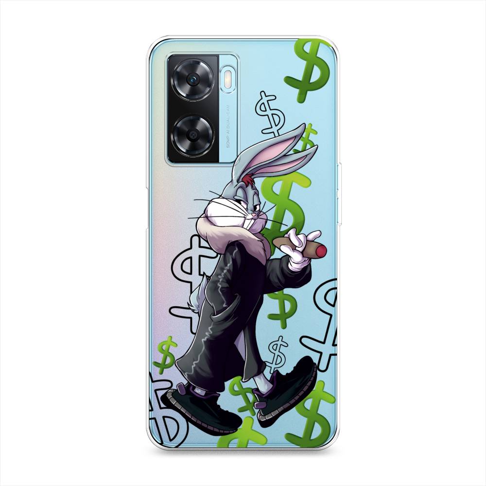 

Чехол на OnePlus Nord N20 SE "Rich Bugs Bunny", Зеленый;черный;голубой, 153450-6