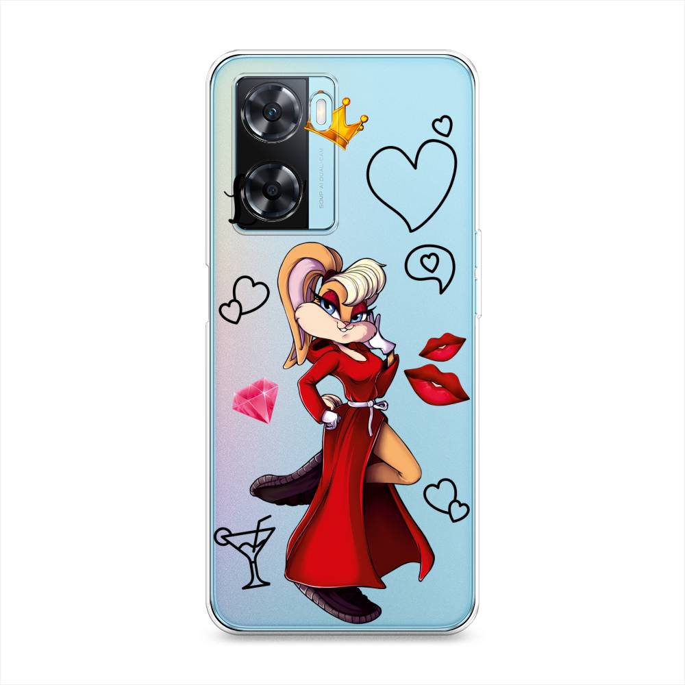 

Чехол на OnePlus Nord N20 SE "Rich Lola Bunny", Красный;бежевый;оранжевый, 153450-6