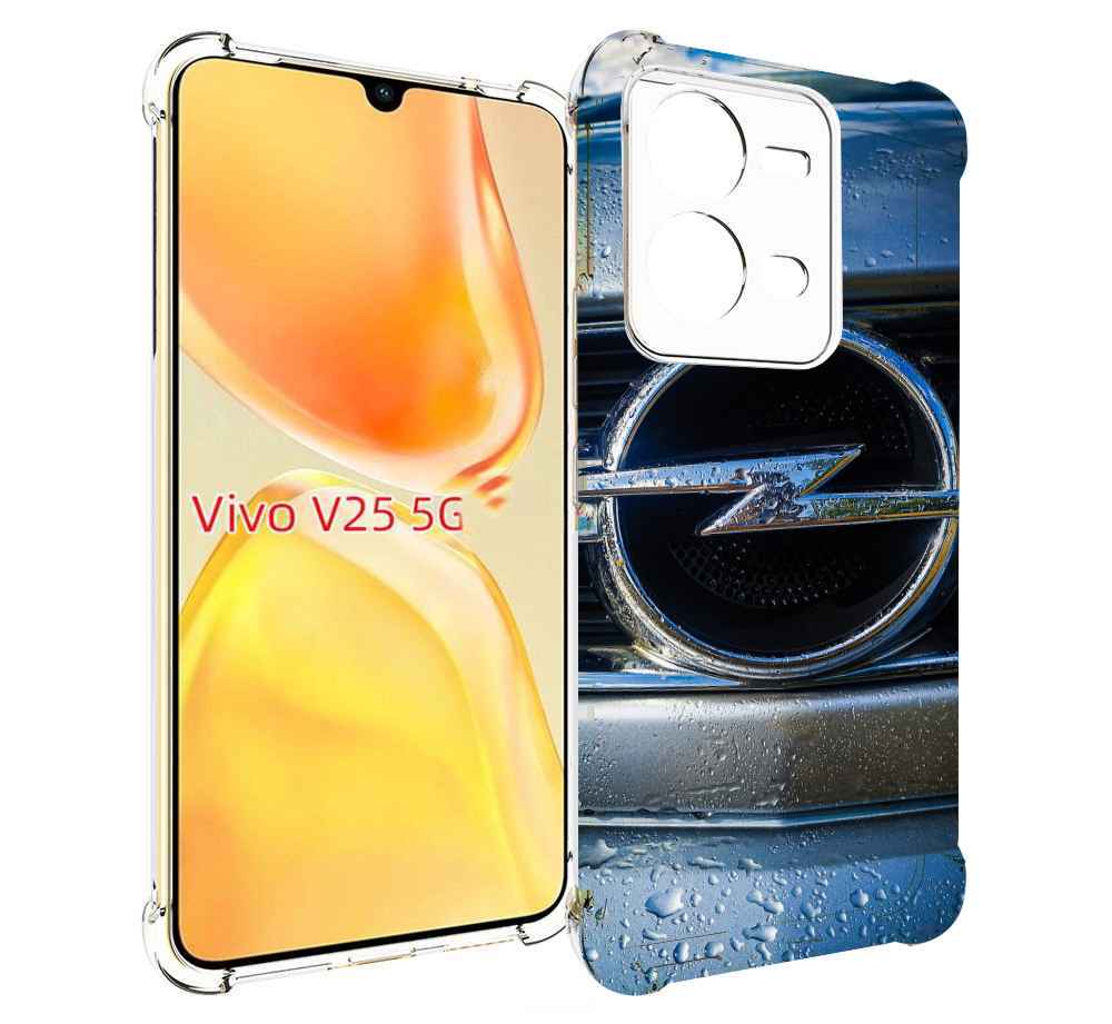 

Чехол MyPads opel 3 мужской для Vivo V25 5G / V25e, Прозрачный, Tocco