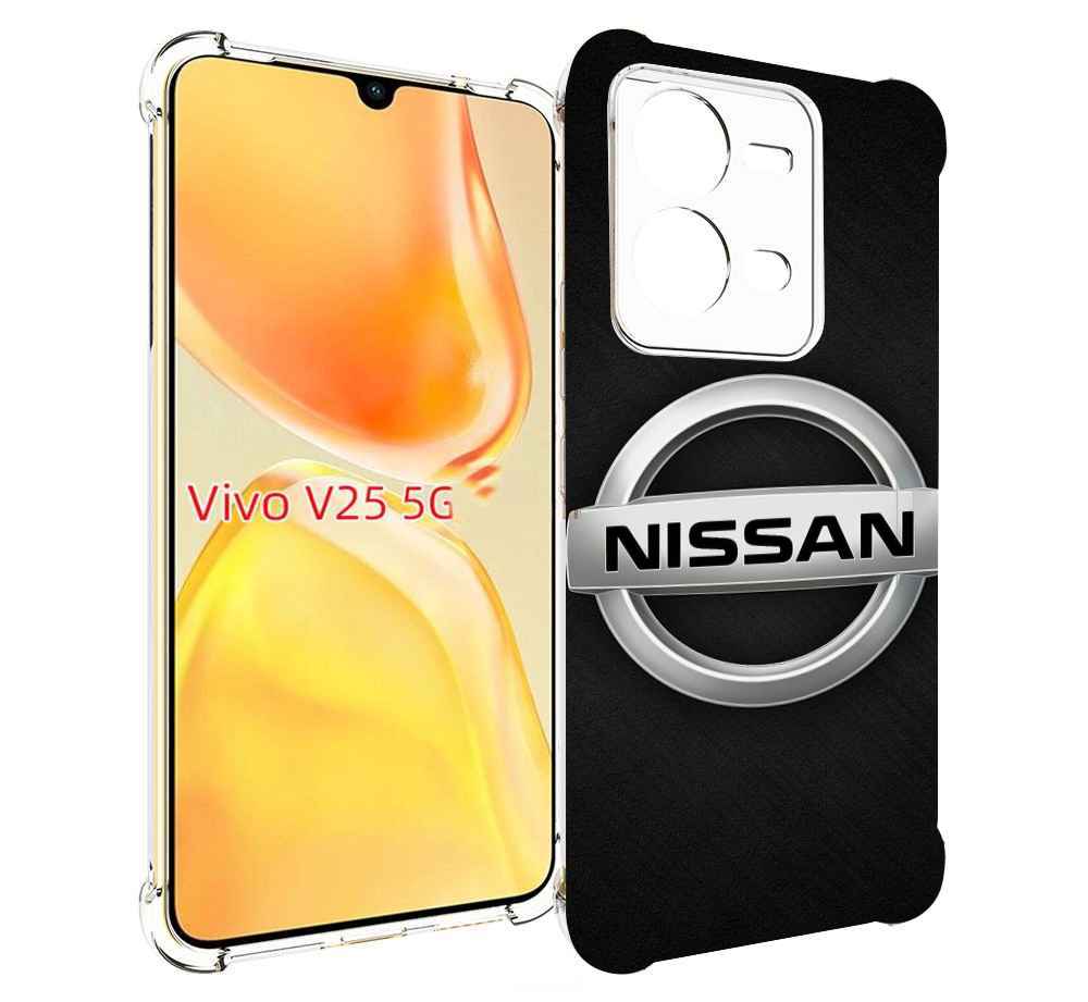 

Чехол MyPads nissan 2 мужской для Vivo V25 5G / V25e, Прозрачный, Tocco