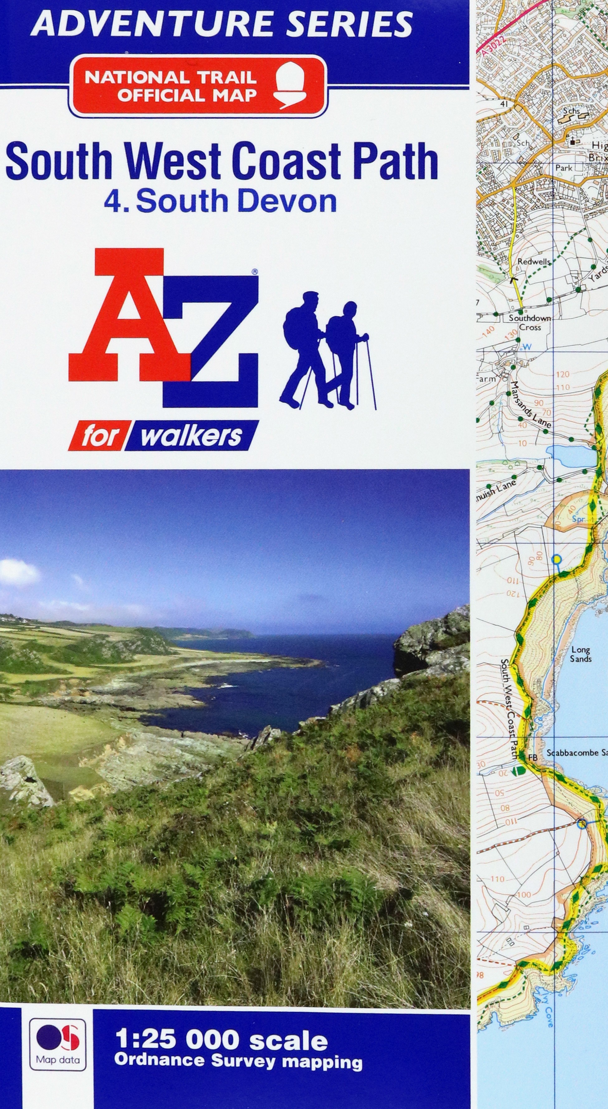 

South West Coast Path South Devon Adventure Atlas