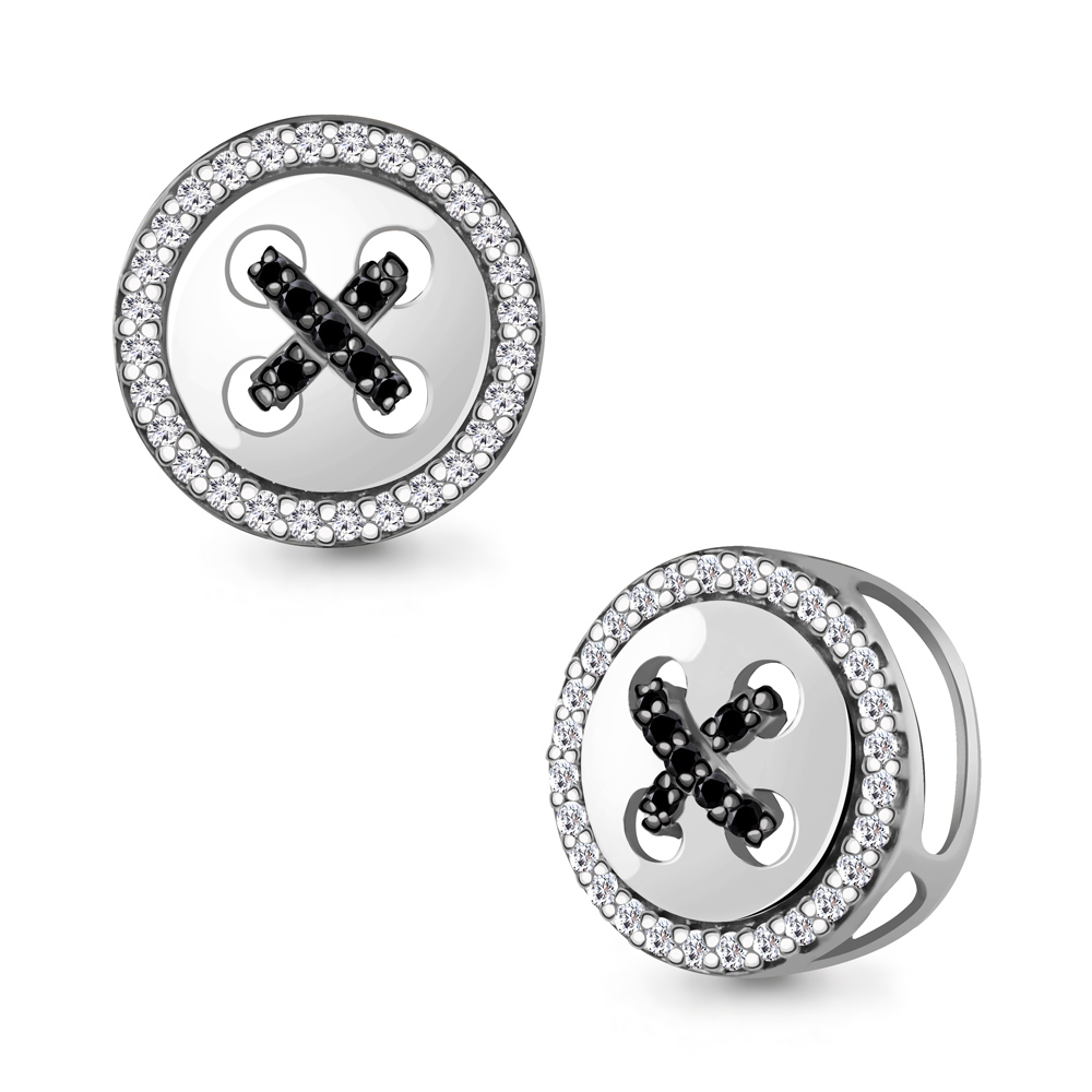 

Подвеска из серебра с фианитом\кристаллом ювелирным Aquamarine Aquamarine 24526АЧ_925_р, 24526АЧ_925_р