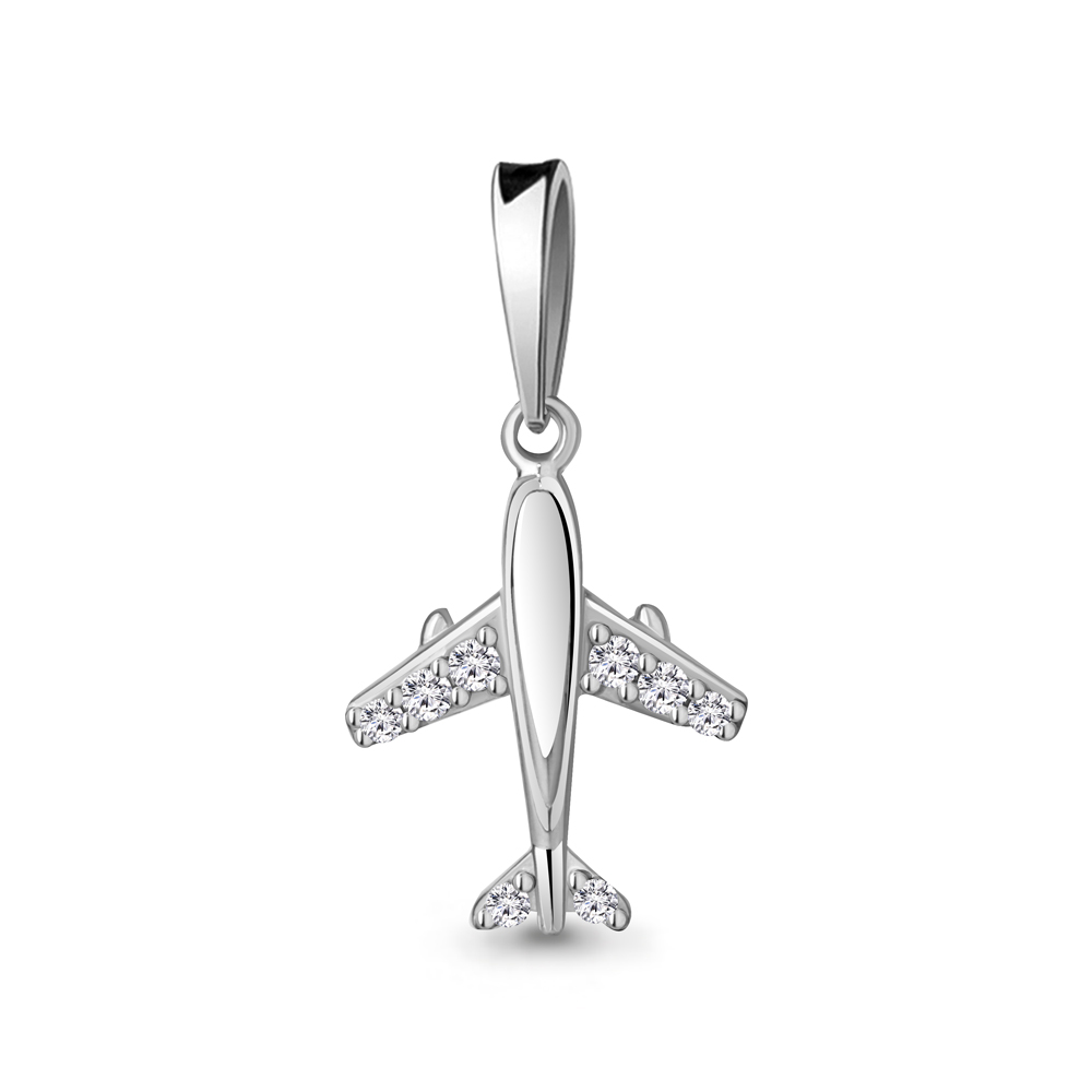 

Кулон из серебра с фианитом Aquamarine Aquamarine 24525А_925_р, 24525А_925_р