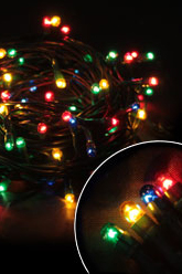 фото Световая гирлянда новогодняя shlights otw200c-m 10 м разноцветный