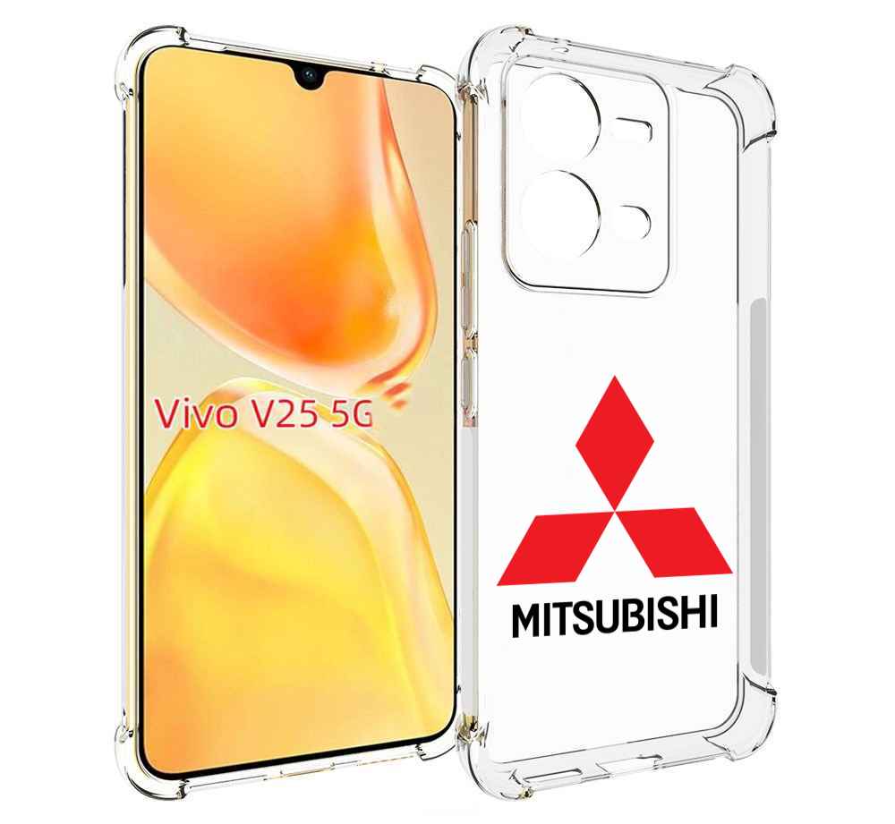 

Чехол MyPads mitsubishi-3 для Vivo V25 5G / V25e, Прозрачный, Tocco