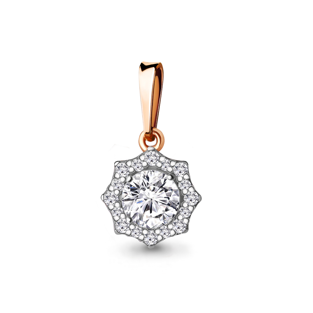 

Кулон из серебра с фианитом Aquamarine Aquamarine 24521А_925_з, 24521А_925_з