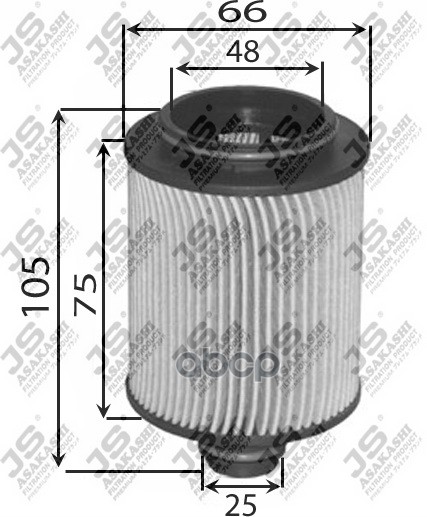 

Фильтр Масляный Js Asakashi Oe0087 JS Asakashi арт. OE0087