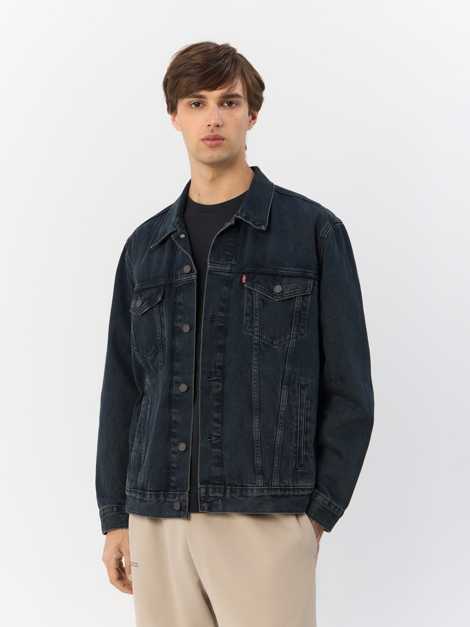 

Джинсовая куртка мужская Levi's 72334-0678 синяя M, Синий, 72334-0678