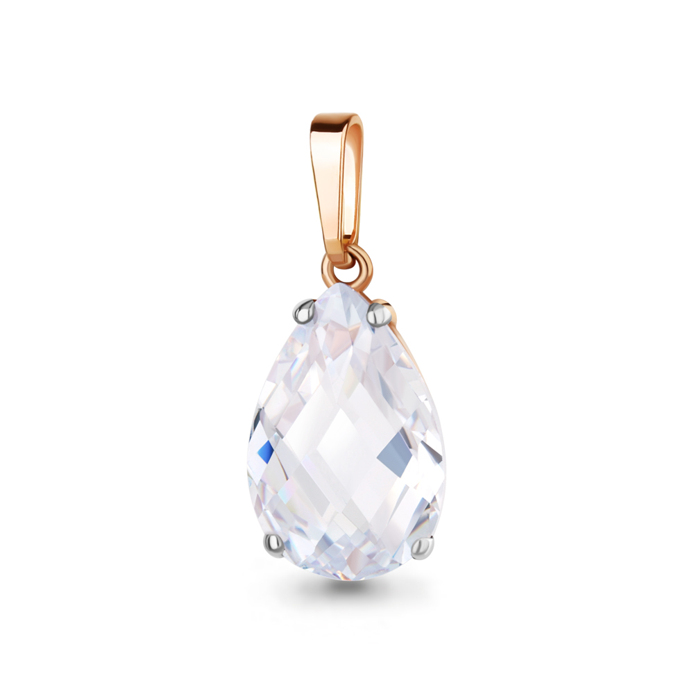 

Кулон из серебра с фианитом Aquamarine Aquamarine 24511_925_з, 24511_925_з