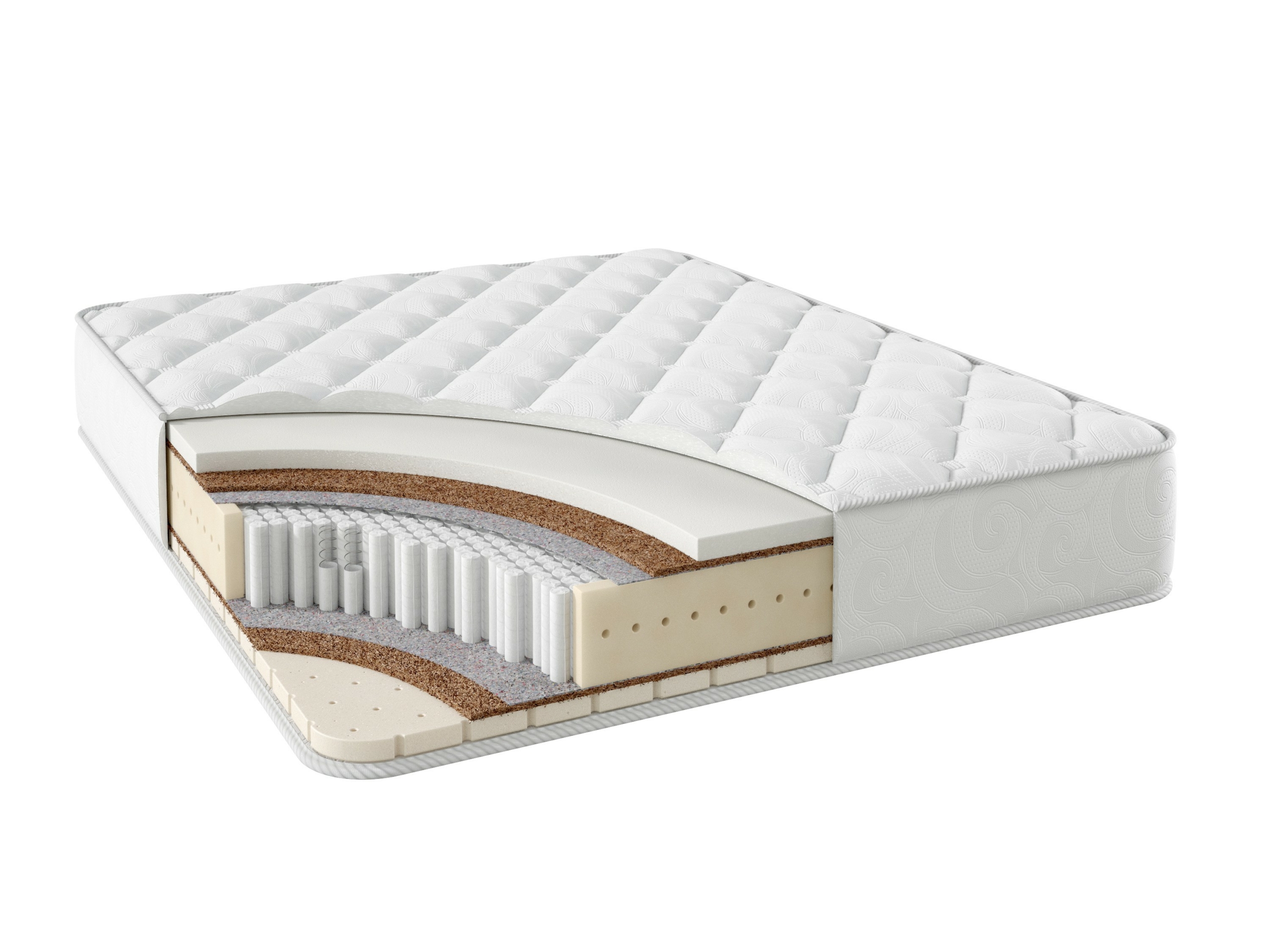 

Матрас Stories Премиум Каприз Микропакет 2000 75х190, Бежевый;белый;серый;серебристый, Каприз Микропакет 2000