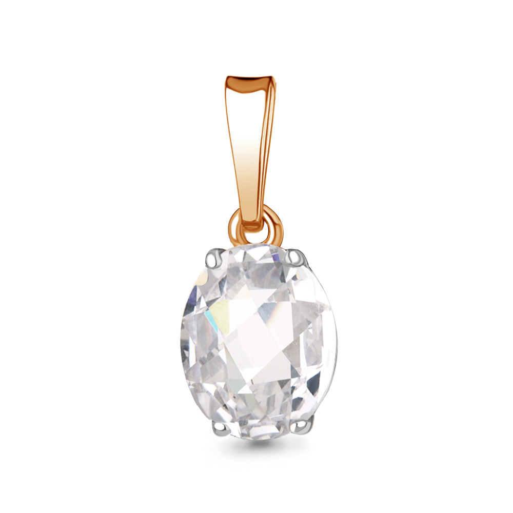 

Кулон из серебра с фианитом Aquamarine Aquamarine 24510_925_з, 24510_925_з