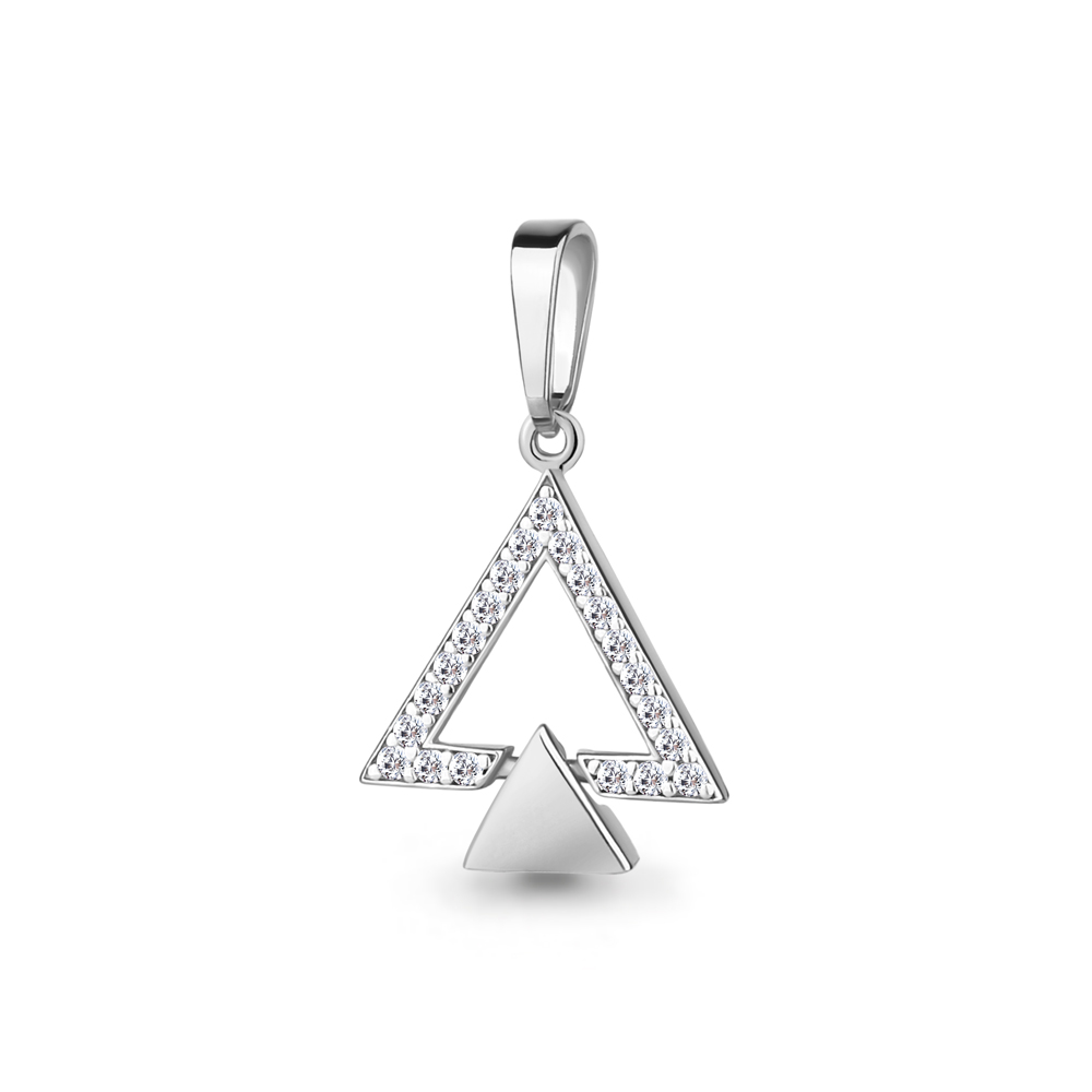 

Подвеска из серебра с фианитом Aquamarine Aquamarine 24506А_925_р, 24506А_925_р