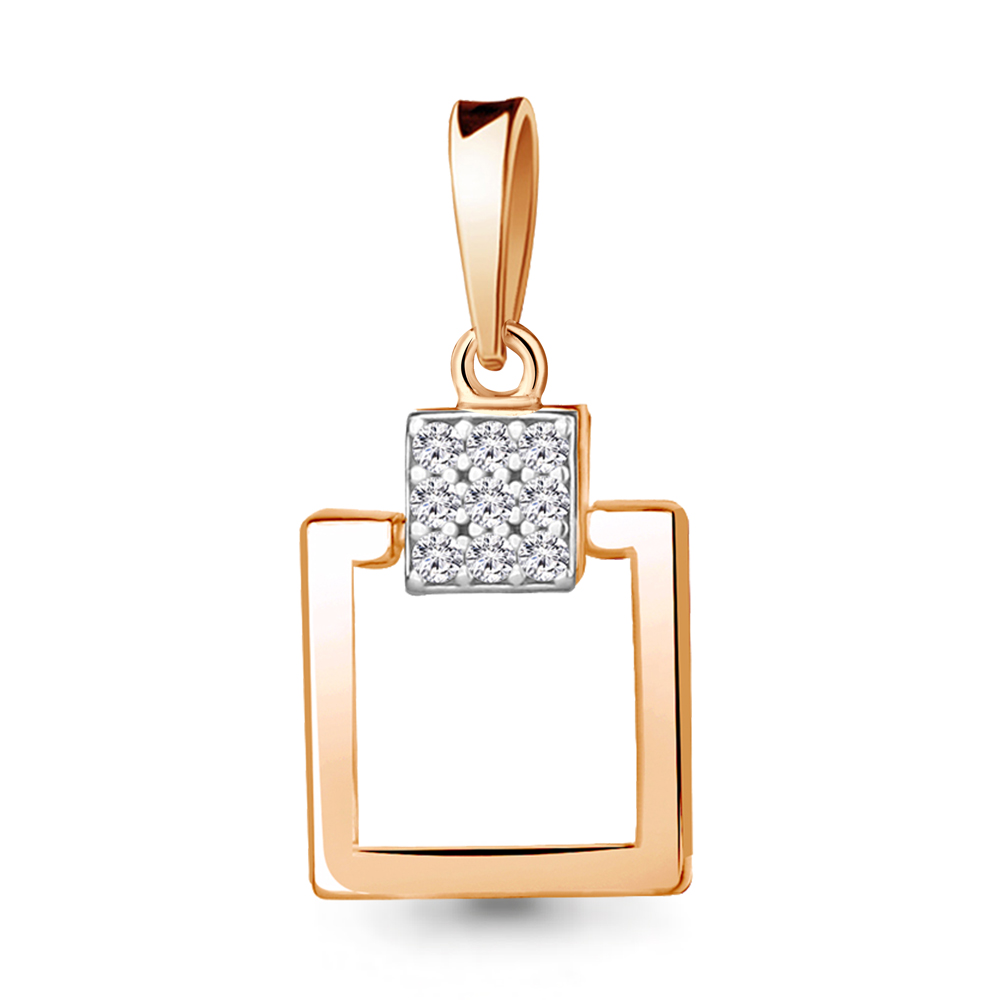 

Подвеска из серебра с фианитом Aquamarine Aquamarine 24503А_925_з, 24503А_925_з