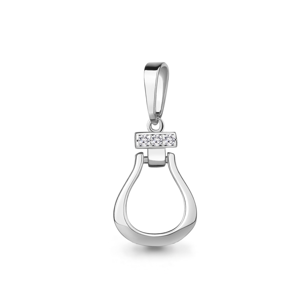 

Подвеска из серебра с фианитом Aquamarine Aquamarine 24501А_925_р, 24501А_925_р