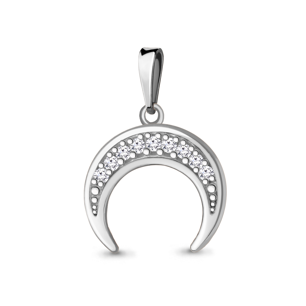 

Кулон из серебра с фианитом Aquamarine Aquamarine 24499А_925_р, 24499А_925_р