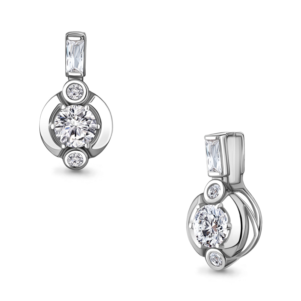 

Кулон из серебра с фианитом Aquamarine Aquamarine 24498А_925_р, 24498А_925_р