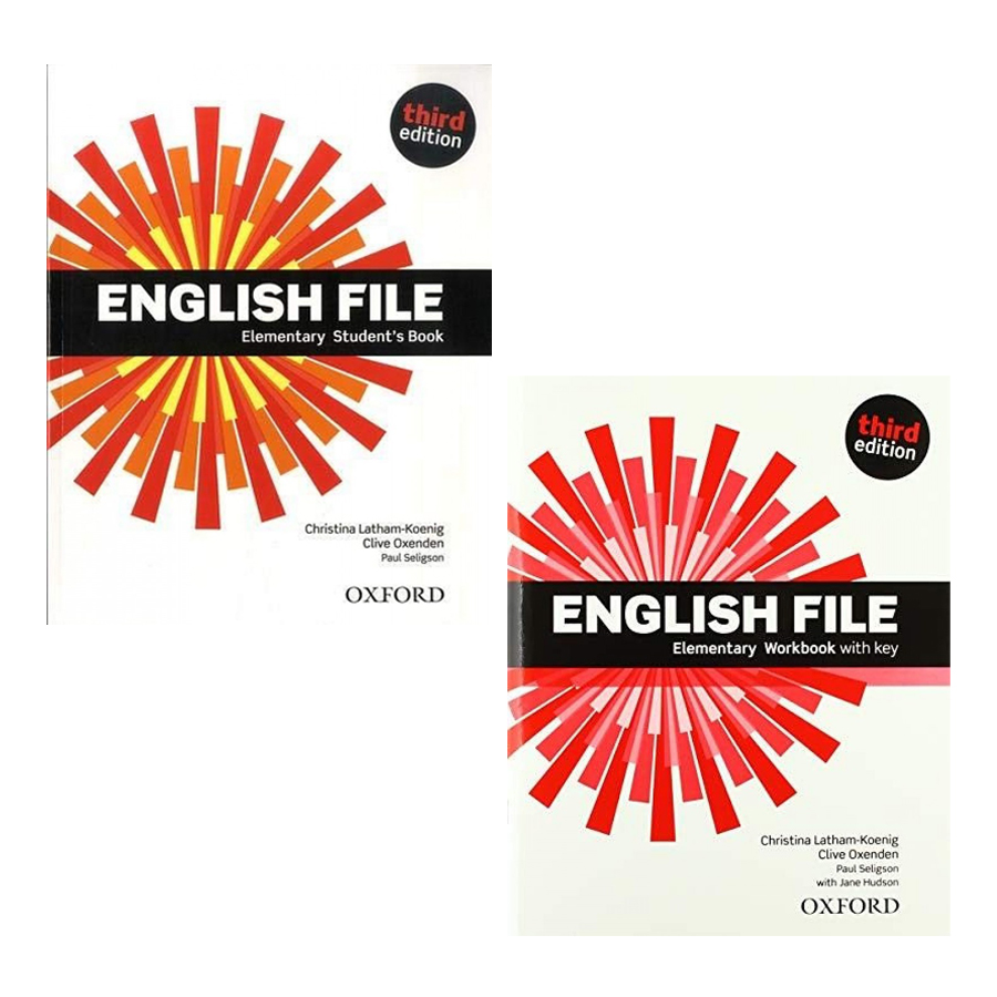 

Комплект учебников English File (3rd). Elementary. SB + WB with key + Students Site