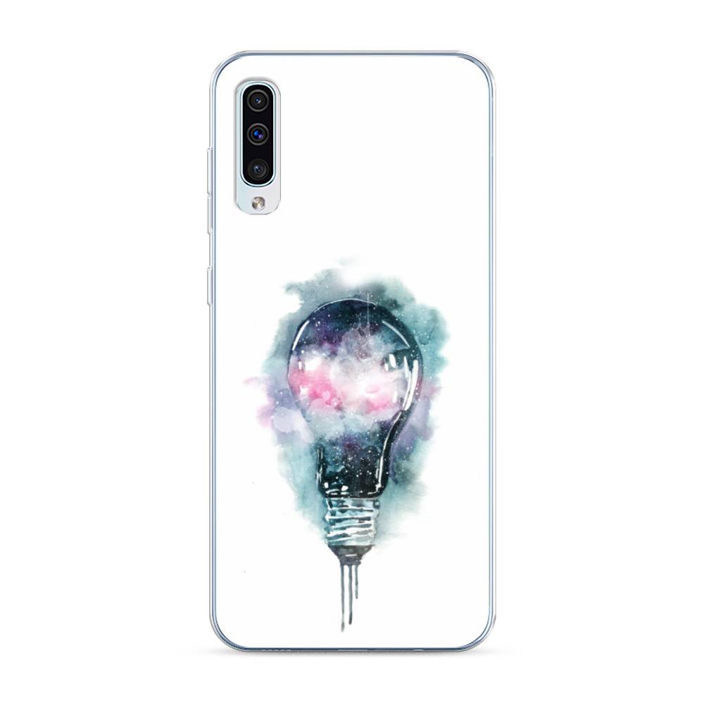 

Чехол для Samsung Galaxy A50/A30S "Волшебная лампа", Белый;серый, 27750-4