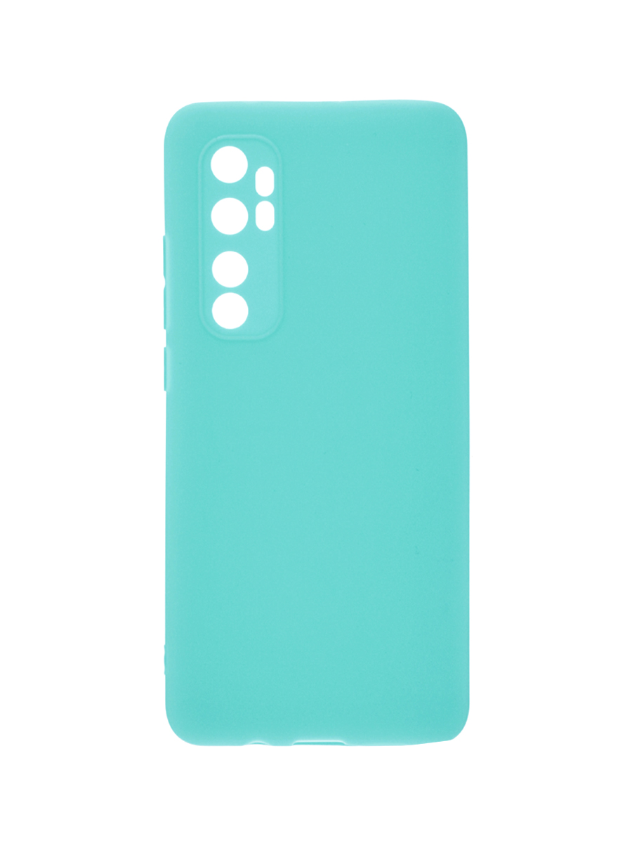 фото Накладка zibelino на xiaomi mi note 10 lite (бирюзовый) защита камеры