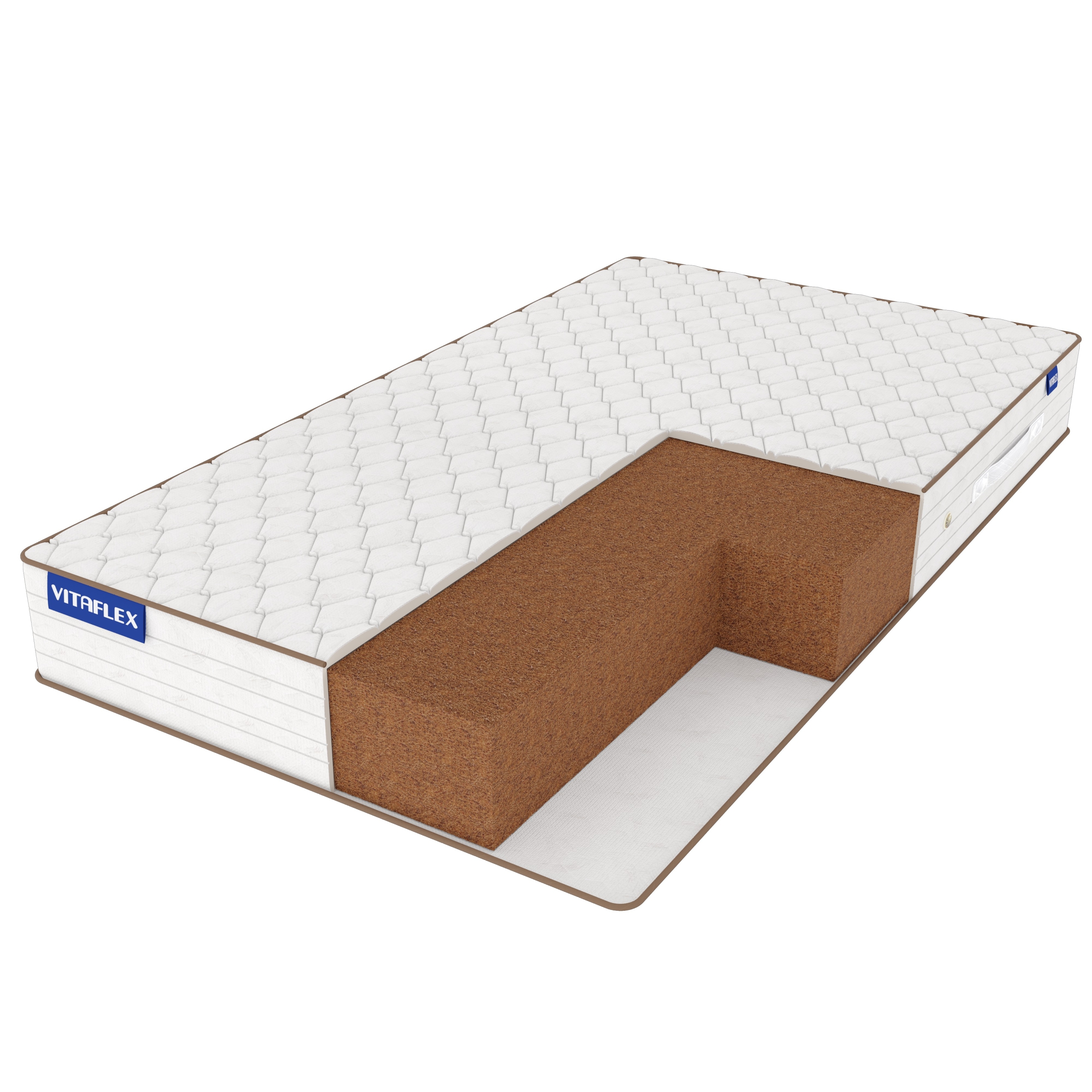 

Матрас Vitaflex Hard 21 170х170 серии Mix, Белый, Hard 21