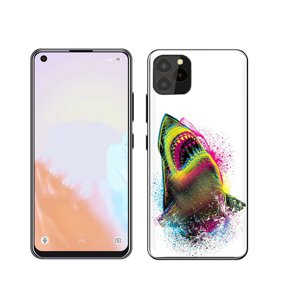 

Чехол MyPads Tocco для Oukitel C21 Pro челюсти-2, Прозрачный, Tocco