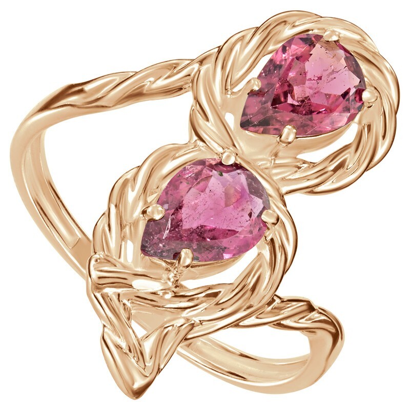 

Кольцо из серебра с турмалином р.22,5 LAZURIT-ONLINE 837003, 837003