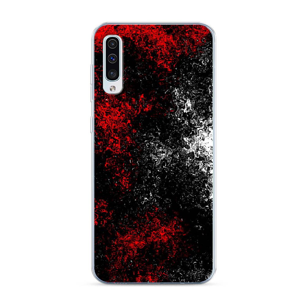 

Чехол для Samsung Galaxy A50/A30S "Монотипия", Красный;черный;белый, 27750-3