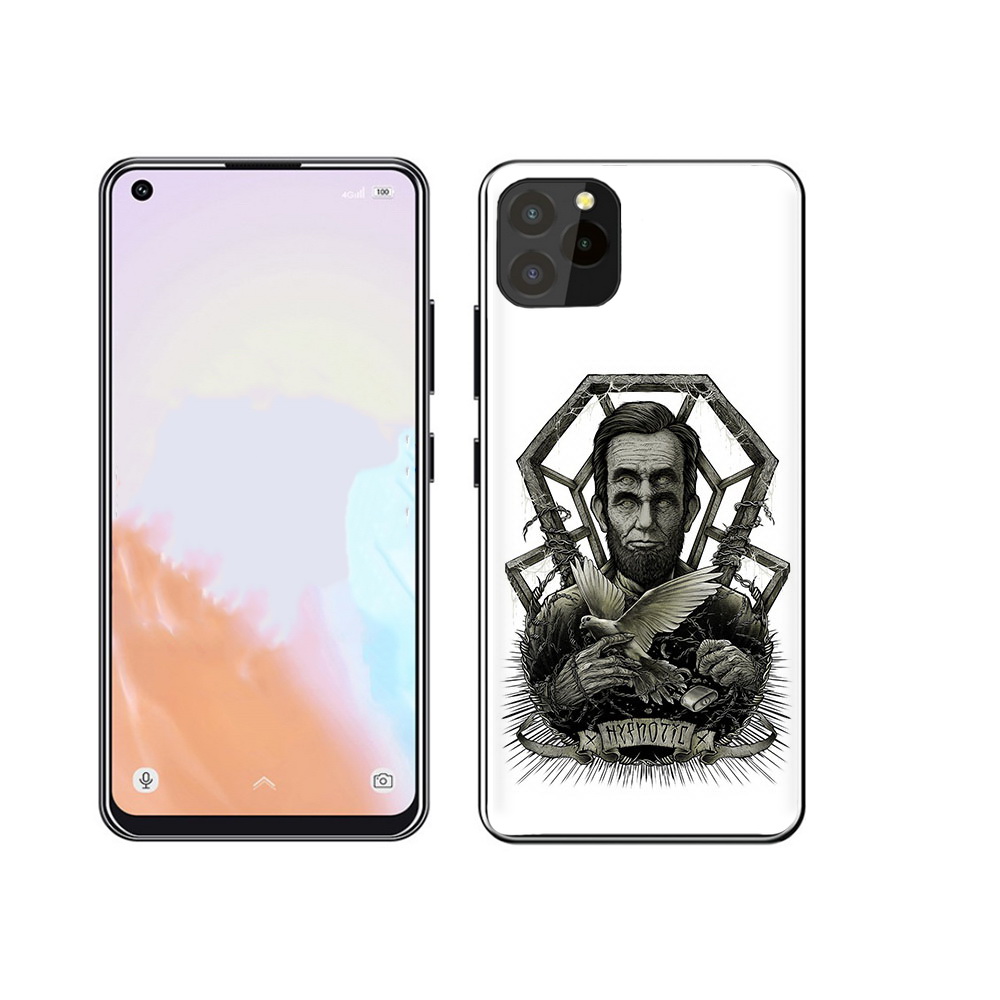 

Чехол MyPads Tocco для Oukitel C21 Pro франклин абстракция, Прозрачный, Tocco