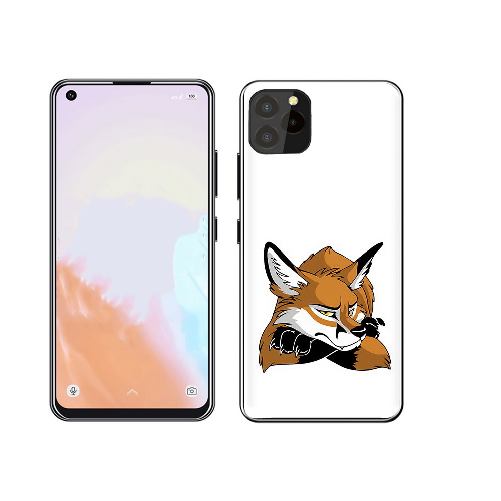 

Чехол MyPads Tocco для Oukitel C21 Pro фокс, Прозрачный, Tocco