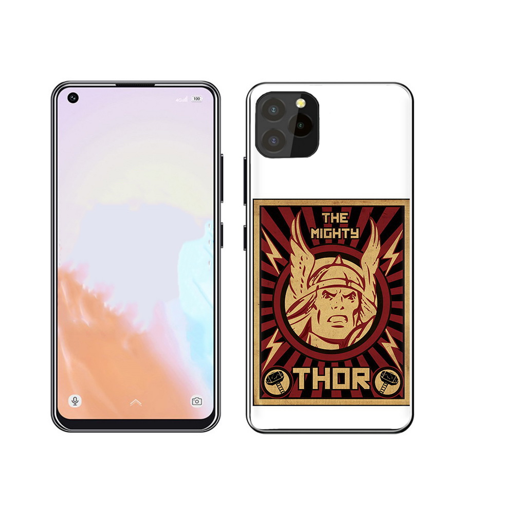 

Чехол MyPads Tocco для Oukitel C21 Pro тор лицо, Прозрачный, Tocco