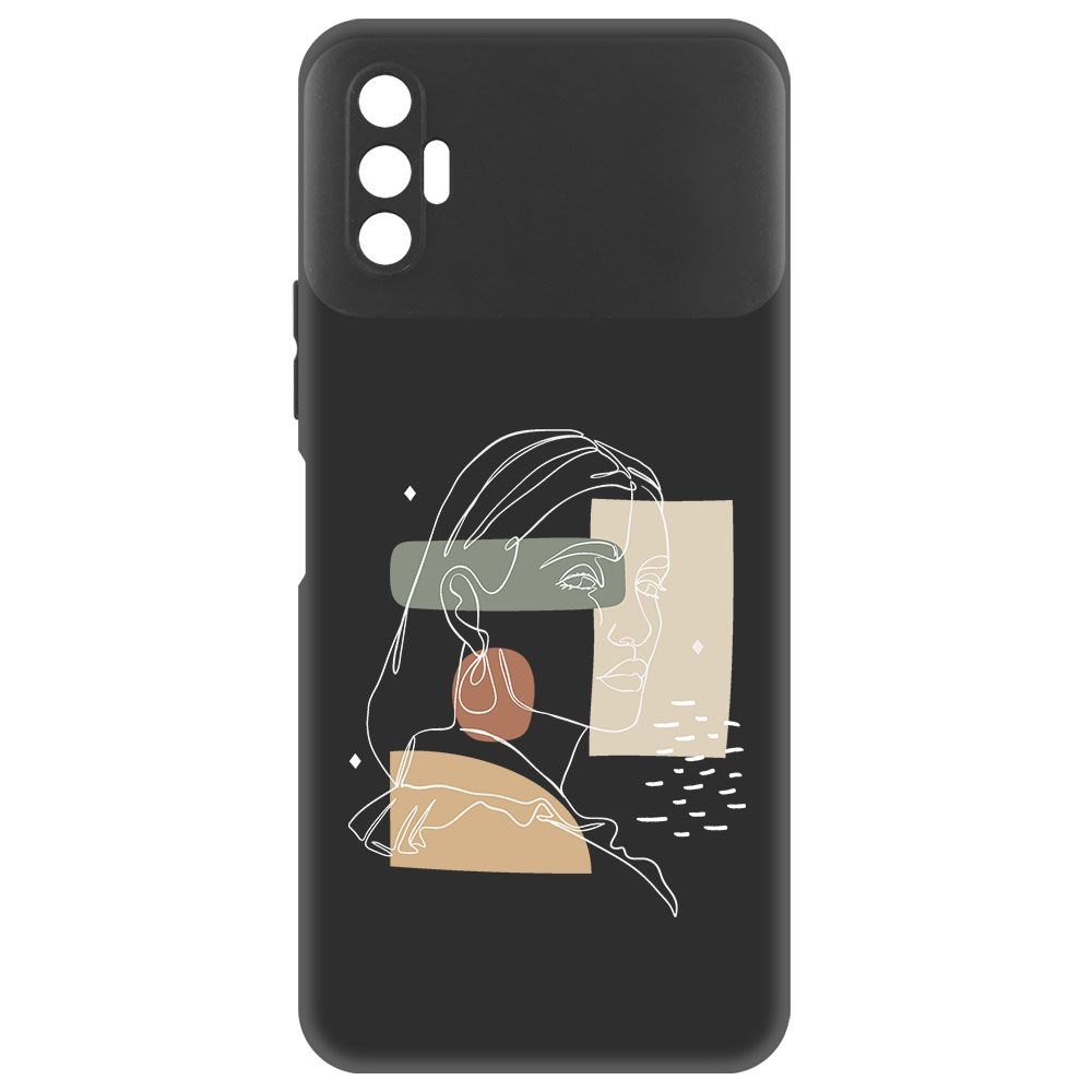 Чехол-накладка Krutoff Soft Case Уверенность для TECNO Spark 8P черный