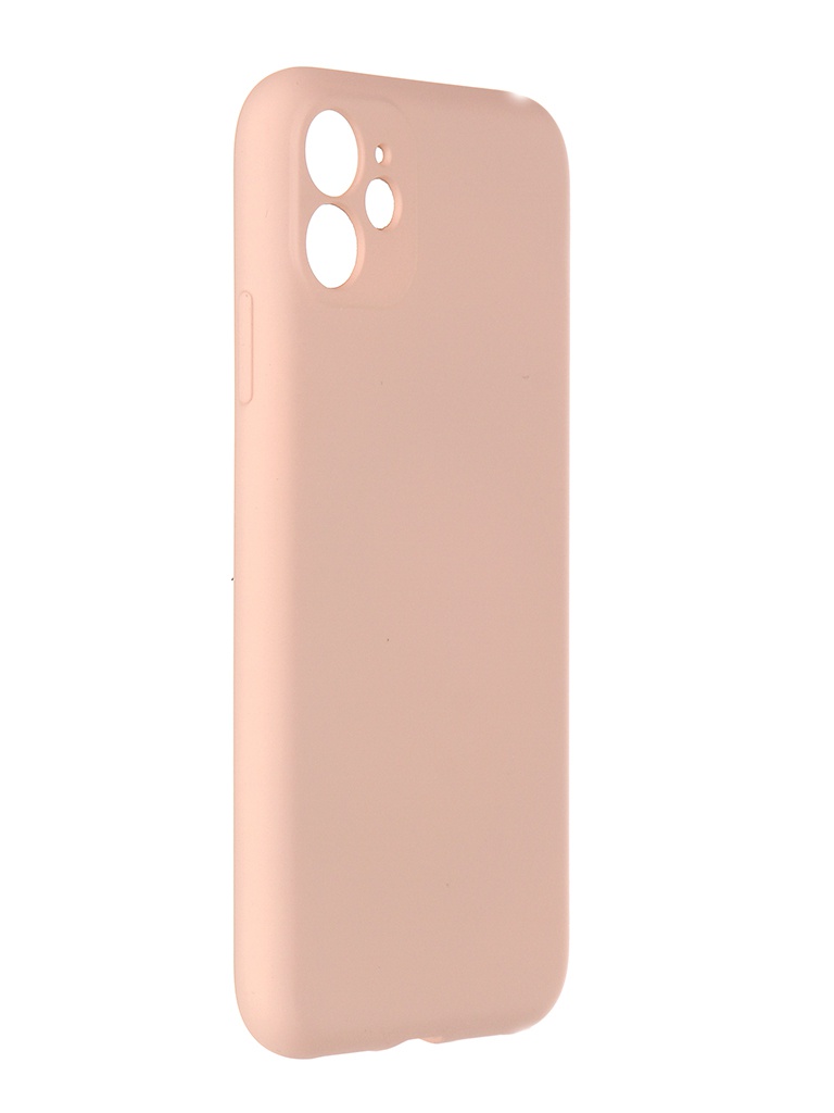 фото Чехол pero для apple iphone 11 liquid silicone pink pcls-0022-pk