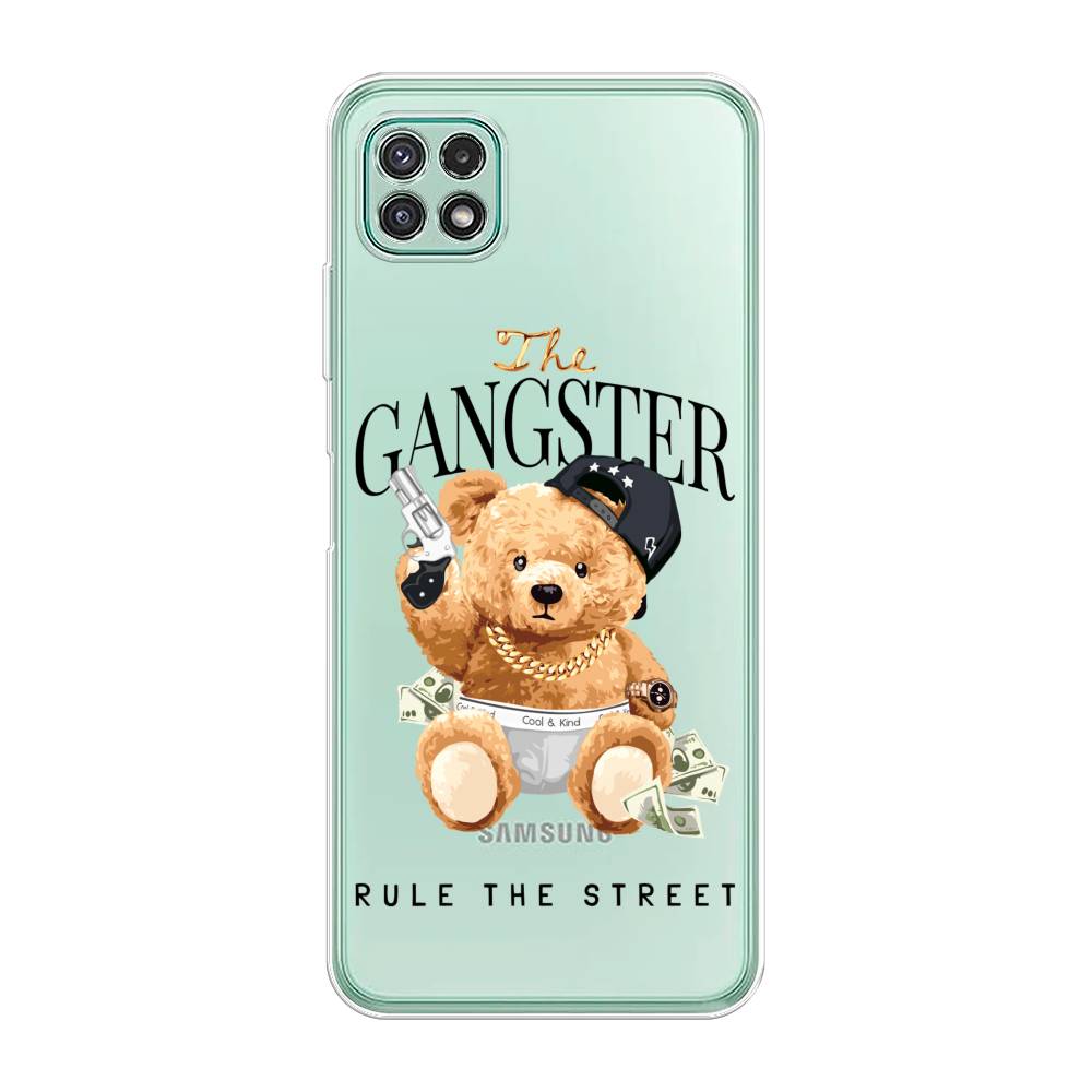 

Чехол на Samsung Galaxy A22s 5G "The Gangster", Бежевый;серый;черный, 2104250-6