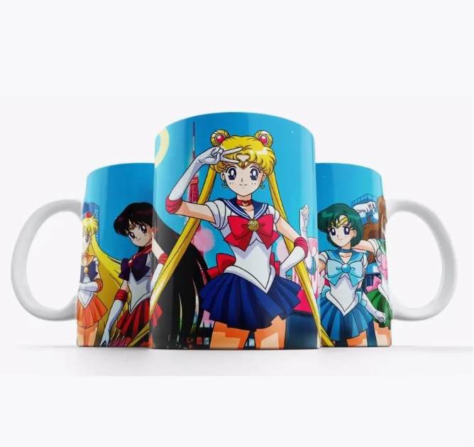 

Кружка Аниме Сейлор Мун Bishoujo Senshi Sailor Moon, Кружка Аниме Сейлор Мун 330 мл.