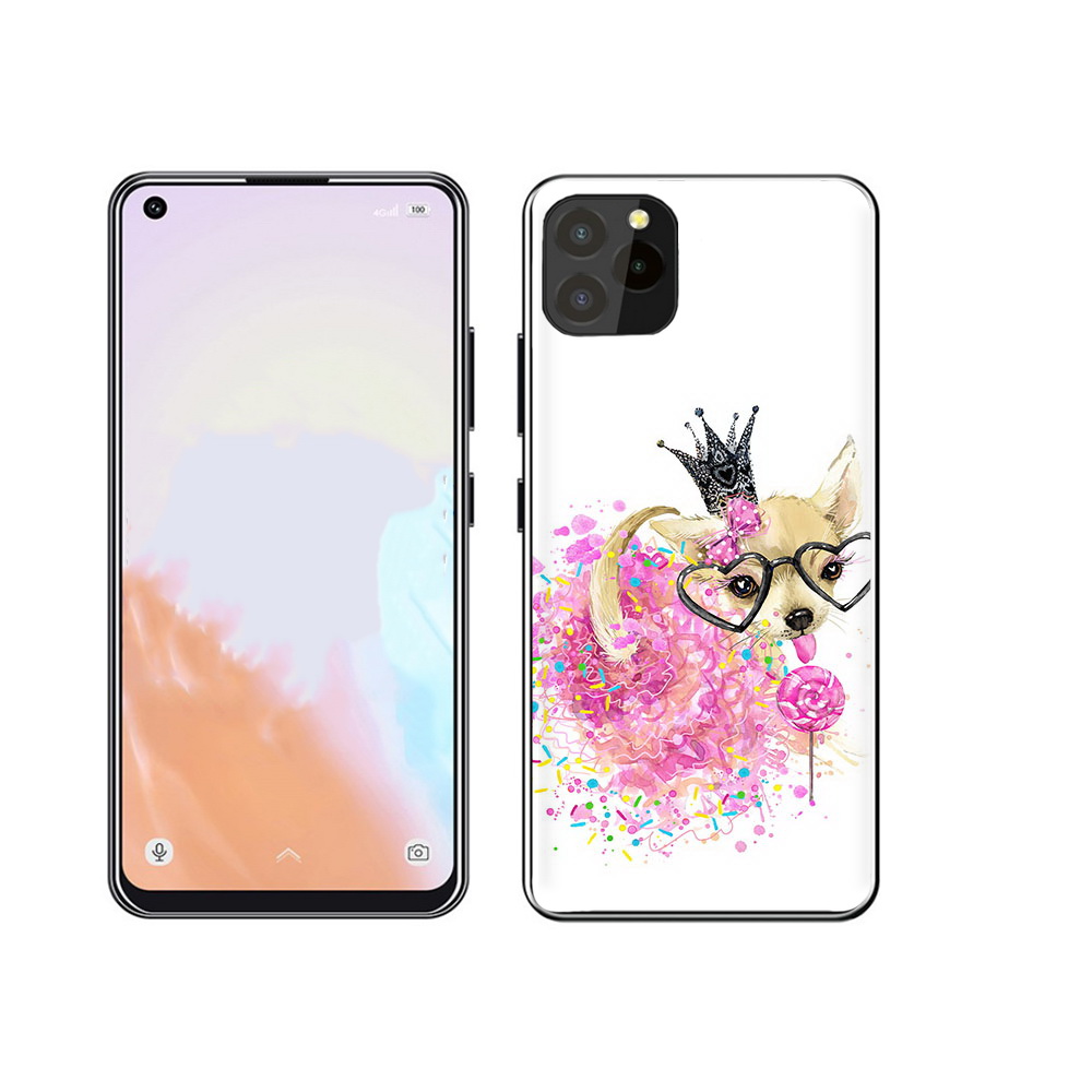 

Чехол MyPads Tocco для Oukitel C21 Pro сладкая принцесса, Прозрачный, Tocco