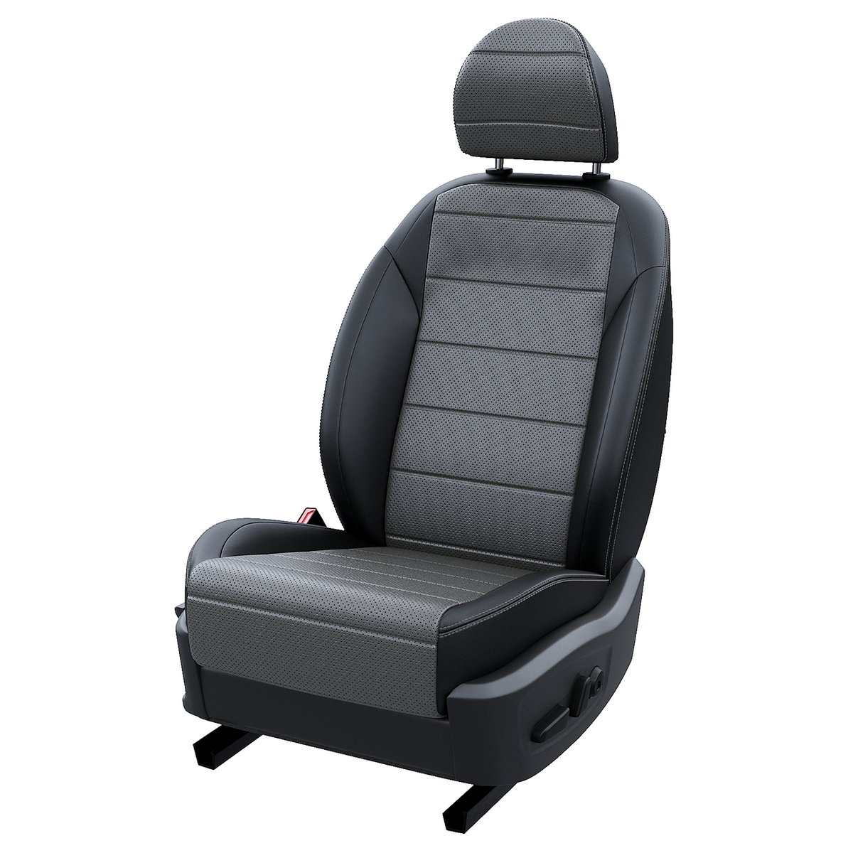 

Чехлы на сиденья АвтоЛето для Toyota Camry XV 50-55 7 LA15712C296 Экокожа, Серый;черный, LA1571