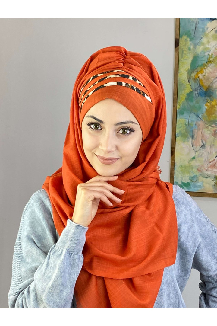 

Хиджаб женский Butik Ambar 2-26OCK-DRP, оранжевый (доставка из-за рубежа), 26OCK-DRP