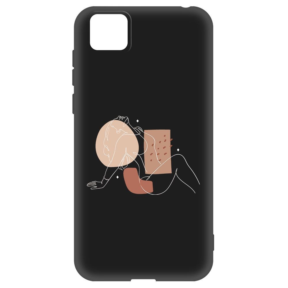 

Чехол-накладка Krutoff Soft Case Чувственность для Honor 9S/ Y5p черный